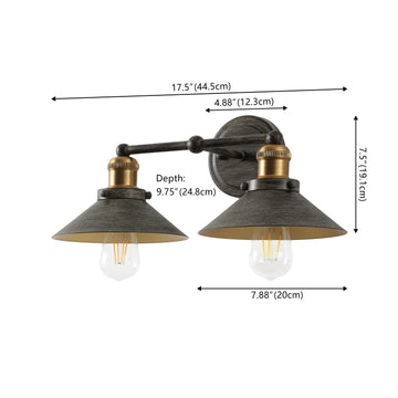 July Metal Shade Sconce